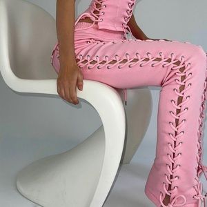 Hidden Cult lace up pants